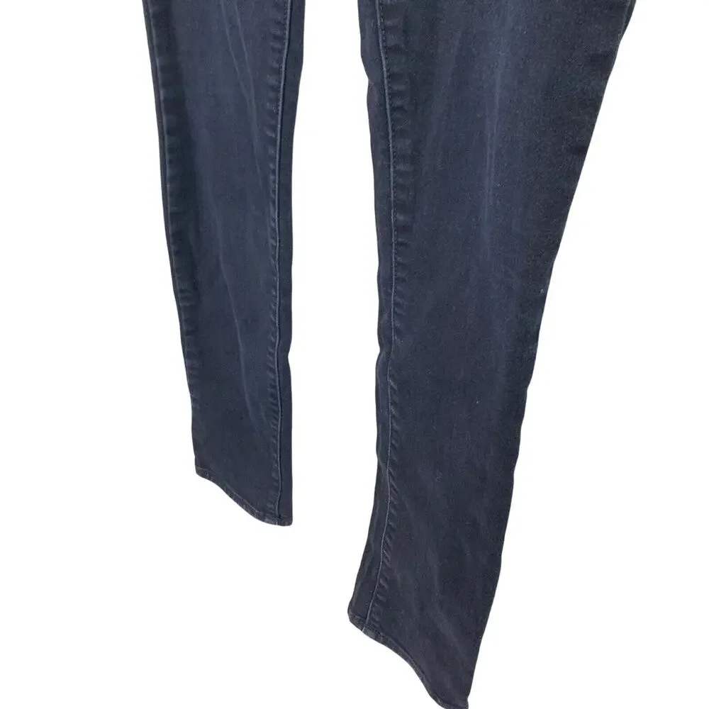 Altar'd State Womens Stretch Pull On Dark Wash Skinny Jeans Jeggings sz Small